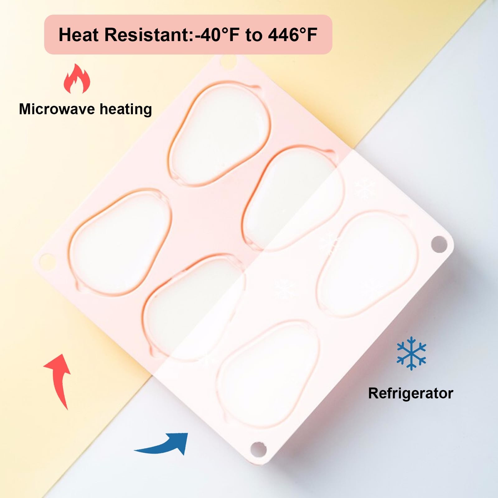 3D Mini Silicone Baking Mold For Mousse Cake Fondant Soap Ice Cream Chocolate Candy Rabbit Molds 6 Cavitity