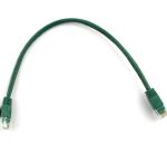 PVC Antiwear Ethernet Network Patch Cable Copper Core For Computer
