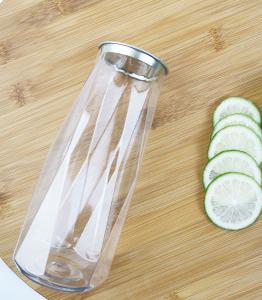 Wholesale Dry Goods 0.5L Food Container Jars With Snap Lids Diamond Shape from china suppliers