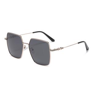 Wholesale UV400 Protection Metal Frame Sunglasses Gradient Lens For Women from china suppliers