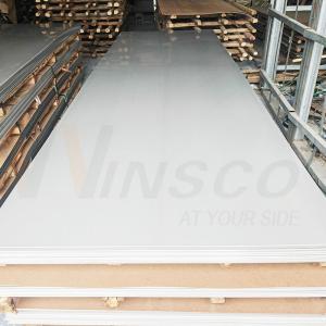 Wholesale WinscoMetal 4Ftx8ft 0.6mm Thick 201 Grade Inox Metal Sheet 1220mmx2440mm Stainless Steel 2B Mill Finished Plate from china suppliers