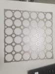 Mica Cover For Energy Battery Cells , Mica Insulation Board For 32650 Cylinder