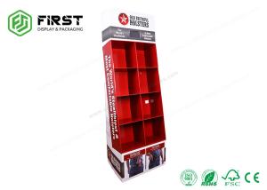 Wholesale Advertising Cardboard Display Customized Printing Promotional Corrugated Floor Display Stand from china suppliers