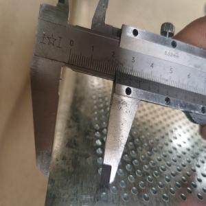 Wholesale 0.2mm - 1mm Galvanized Perforated Metal Mesh Plate For Decoration from china suppliers