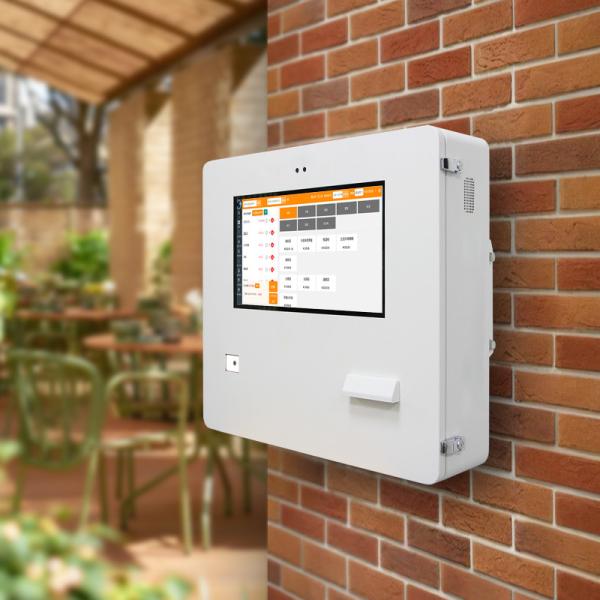 Touch Screen Payment Machine Kiosk 21.5'' Outdoor IP65 Waterproof 1500nits High