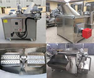 Wholesale Stainless Steel Water Oil Mixed Chicken Automatic Frying Machine from china suppliers