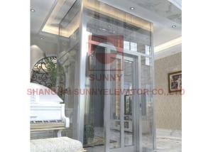 Wholesale SUS304 Concrete Shaft 0.2m/S Panoramic Glass House Elevator Lift from china suppliers