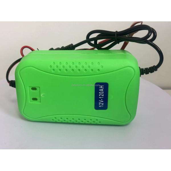 Connector Protection and OCP Protection 12V6a 8a Pulse Repair Smart Fast Charger for Lead-Acid Battery Car Motorcycle