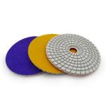 Deyi 100mm 125mm Diamond Polishing Pads 5 Inch For Marble