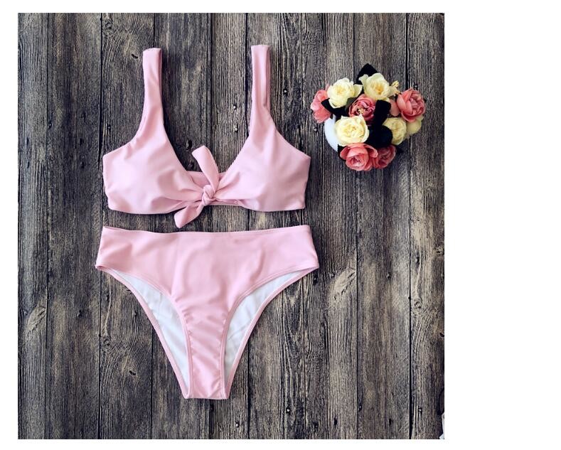 2019 Sexy swimming suit for women Push Up Bikini Flower Swimsuit Bathing Suit Swimwear Biquinis Summer Beach Wear