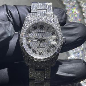 Wholesale 31mm Quartz Diamond Watch 31 Carats Rolex Diamond Watch For Women from china suppliers