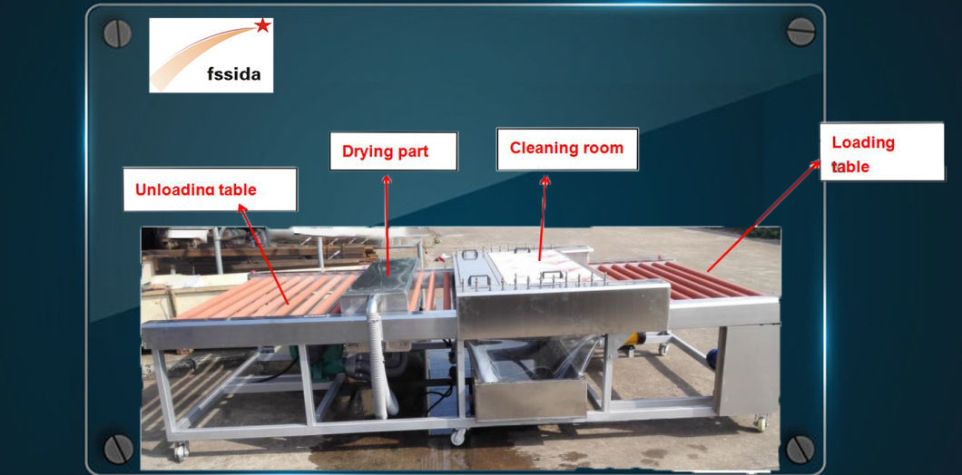Glass Washer and Dryer Laminated Glass Cleaning Processing Machine