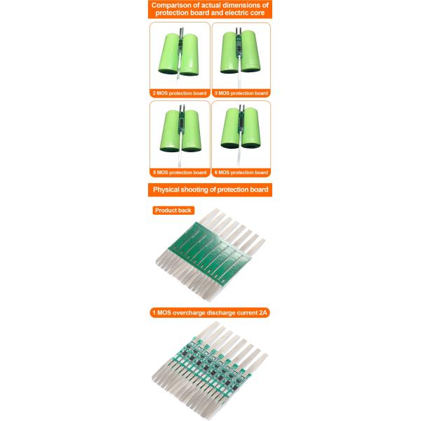 2S Lithium Battery BMS Lifepo4 PCB PCBA Assembly PCBA Printed Circuit Board For Electrical Tools