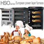 Capacity Electric Baking Equipment 6-Tray Commercial Oven 20.7kw Power 380V 50HZ