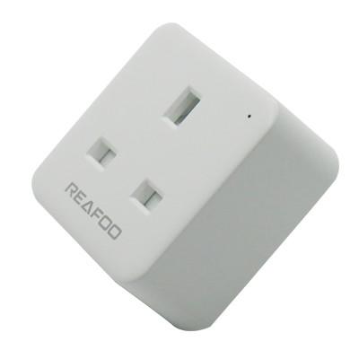 Quality 100-250V WiFi Smart Socket , UK 3 Pin Plug Socket With Energy Metering for sale