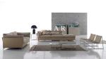 European Style Modern Leather Sectional L Shaped Sofa ZZ-T-33