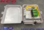 Outdoor Fiber Splitter Box 1/32 SC/APC 24 Ports 0.10dB Insertion Loss Anti UV