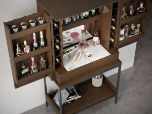 Wholesale Sophisticated No Assembly Interior Home Furniture Neutral Colors Home Bar Unit from china suppliers