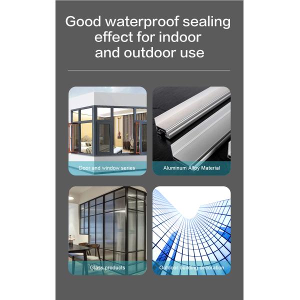  Smooth Paste Window Caulking Waterproof Neutral Silicone Sealant 300ml