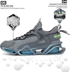Wholesale Sakitama Stretch Breathable Mesh Upper Non Slip Casual Shoes Blade Tennis Shoes from china suppliers