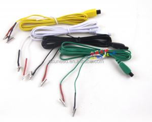 China 3A Fast Alligator Clip Cable For Acupuncture Stimulator KWD808 on sale