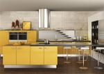 American Style MDF Kitchen Cabinets Lacquer Melamine Finish Corrosion Resistance