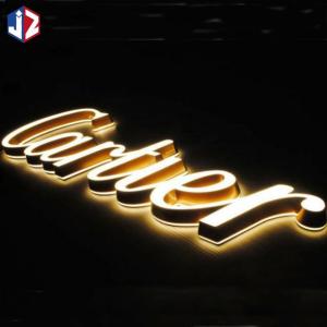 Wholesale ODM 3D LED Letter Signs Eye Catching 3000k-6500k Color Temperature from china suppliers
