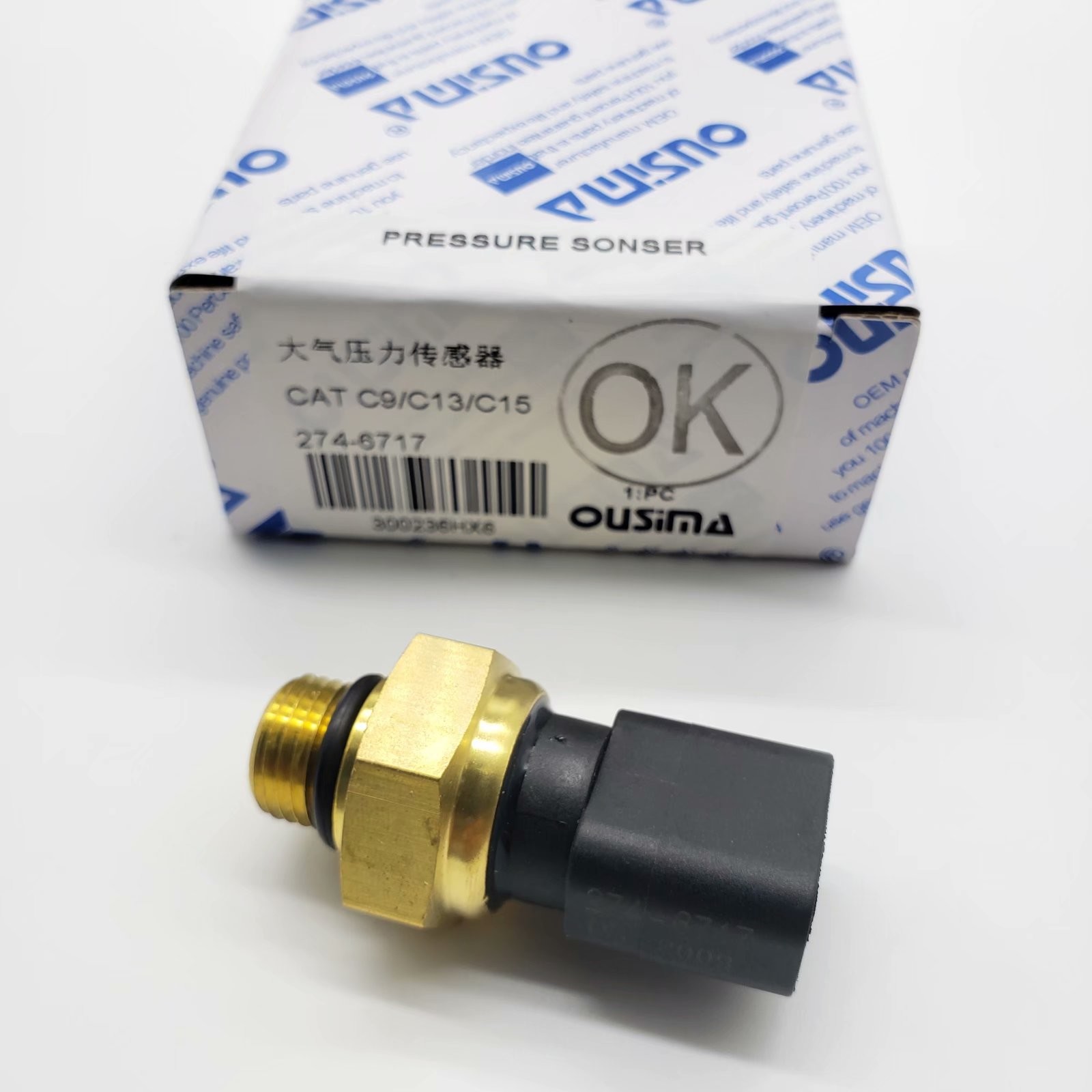 OUSIMA 2746717 Excavator Oil Pressure Sensor 274-6717 Pressure Switch For C15 C18 C27 C32 C13C7 C9