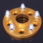 5x100 To 5x114.3 Forged Aluminum Hub Centric Wheel Adapter For SUBARU Gold Color