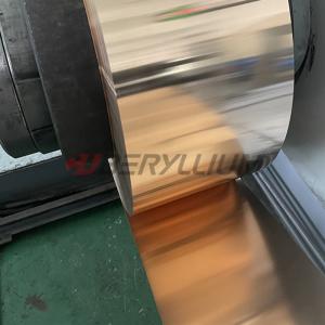 Wholesale Copper Beryllium Strip UNS C17200 CuBe2 0.28mm X 100mm State XHM from china suppliers