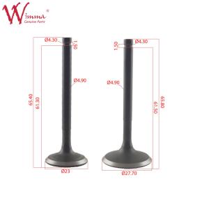 Wholesale Intake And Exhaust Valve Motorcycle Electrical Parts GY6150 Stainless Steel from china suppliers