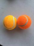promotional orange tennis ball felt