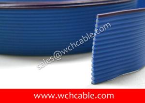 Wholesale Halogen Free XLPE Flat Ribbon Cable UL4478 #28AWG 10Pins 1.0mm Pitch VW-1 from china suppliers