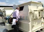 18.5kw 380v Dry Mortar Mixer Machine Twin Shaft Paddle Mixer Steel Material
