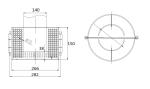 Copper suction filter, oil tank copper suction filter B125H CB*623-80