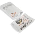 New white kraft paper Self-standing zipper Snack food bag 500 g 250 g Food grade