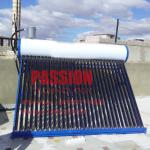 300L White Tank Solar Water Heater 200L Non Pressure Solar Geyser 304 Vacuum