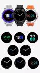Chargeable Battery 42mm Sporty Smart Watch 5ATM Stainless Steel Smart Watch