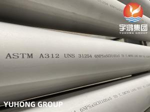 Wholesale ASTM A312 UNS31254 / 1.4547 / 6 Mo / 254Mo Seamless Steel Pipe For Saltwater Handling from china suppliers