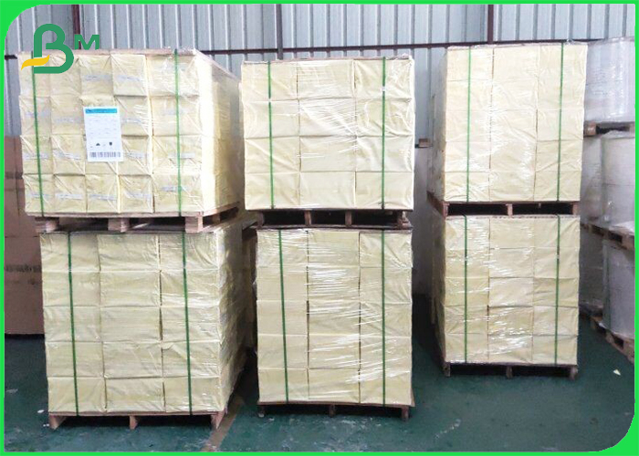 250gsm 300gsm + PE Coated Brown Kraft Paper For Paper Plates