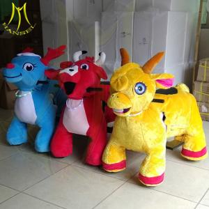 Wholesale Hansel amusement park walking electric plush coin operated kiddie rides for sale from china suppliers