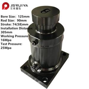 Wholesale 25Mpa 90mm Rod Pneumatic High Pressure Short Stroke Hydraulic Cylinder from china suppliers