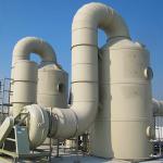 Corrosion Resistance Spray Waste Gas Treatment Plants Purification Towers Multi