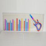 sound activated equalizer el car sticker/ sticker for car/ car decoration