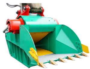Wholesale 10-50ton Durable JCB Excavator Crushing Bucket For Rock Cushing from china suppliers