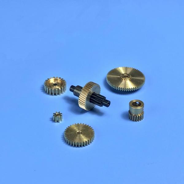 Metal Precision Spur Gears With Iron Alloy Brass Bronze Material