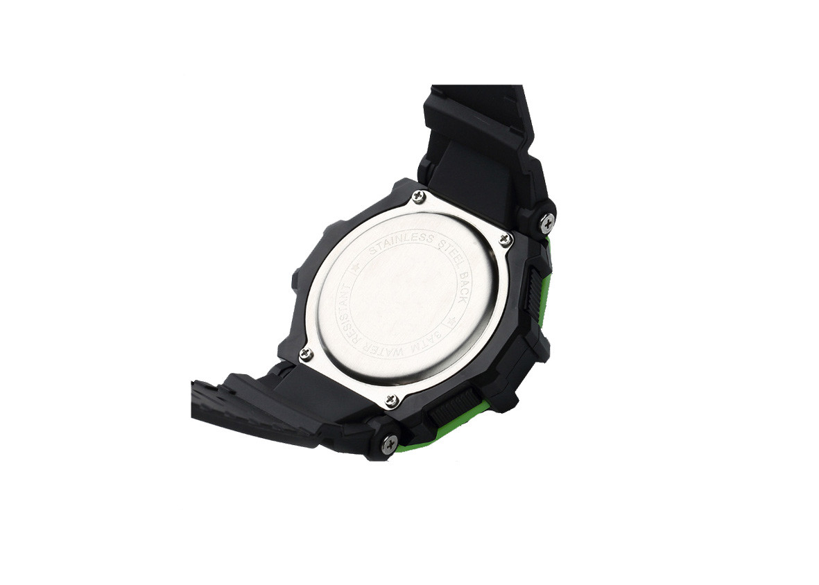 Plastic Sports Boy Digital Watches Multifunction Movt Water Resistant