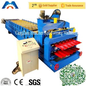Wholesale PPGI Steel Two Layer Corrugated Roof Sheeting Machine from china suppliers