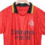 Futuristic Sense Player Version Jersey Gradient Red for AC Milan 2025-2026