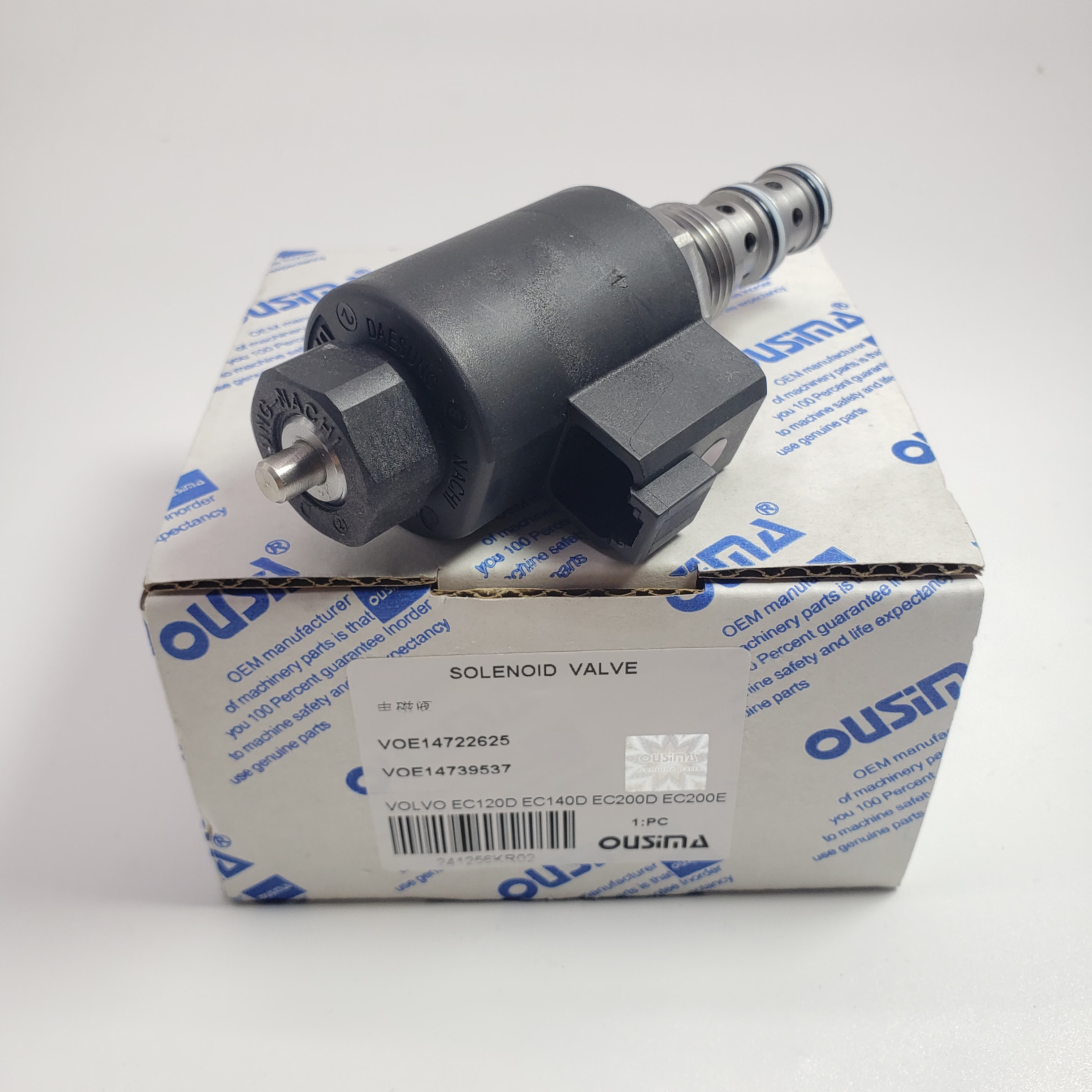 Solenoid Valve VOE14722625 VOE14739537 For VOLVO EC140D EC210D EC200D